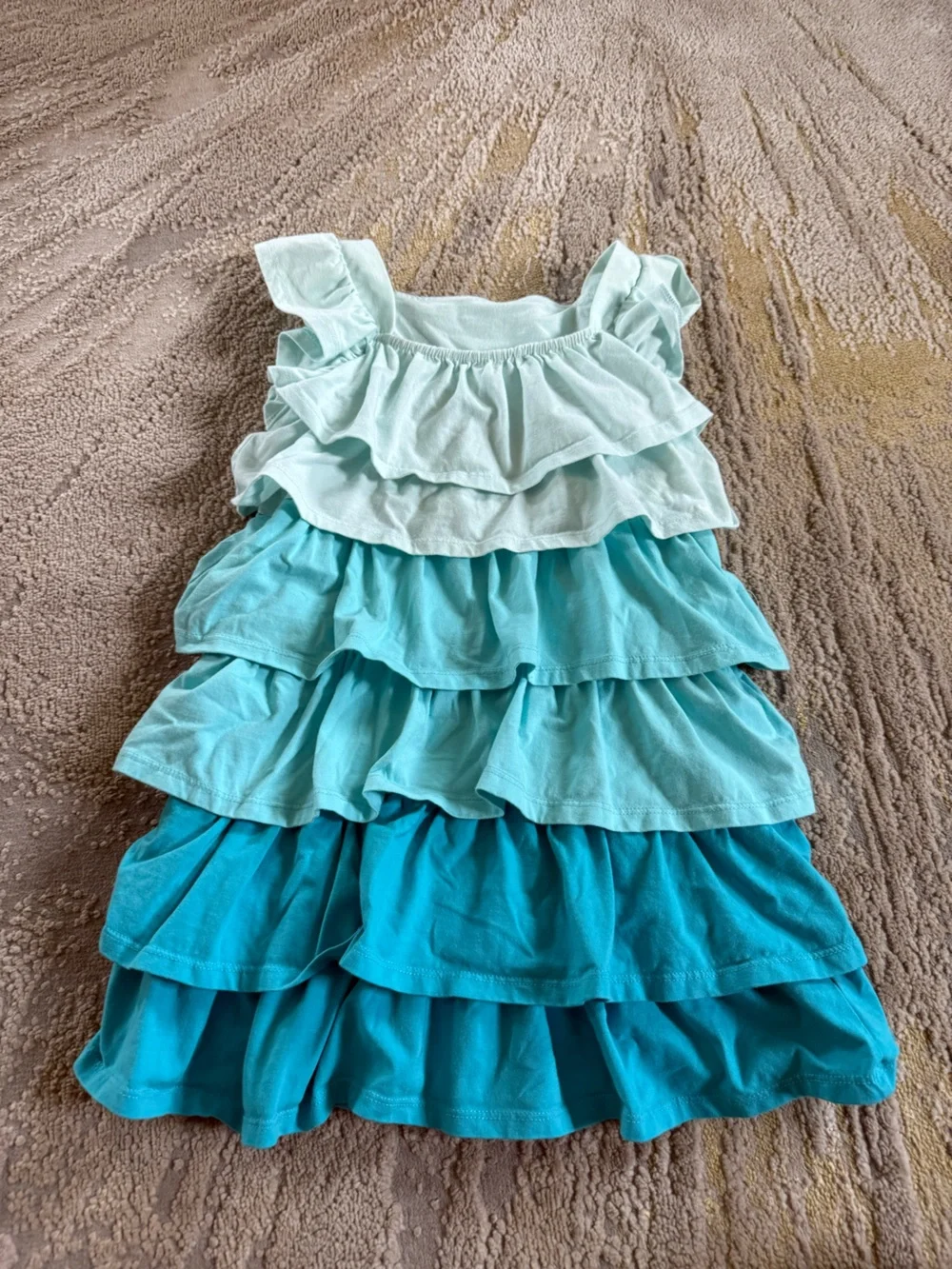 Girls summer clothes dress romper Hannah Andersson twirl stripe tie dye ruffle 6